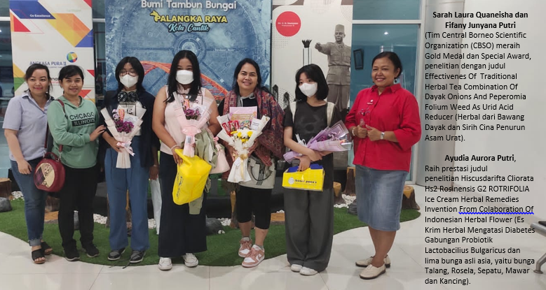 3 Siswi SMAN 2 Boyong Emas WICE Malaysia