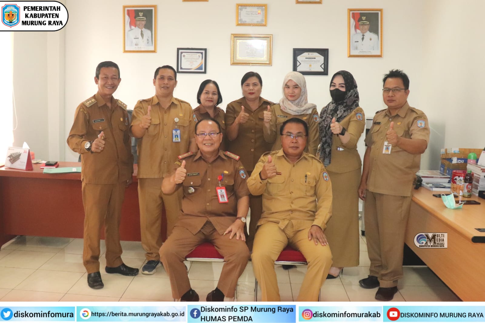 Diskominfo SP Mura Gelar Sertijab Pascapelantikan