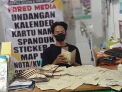 Jelang Pemilu, Orderan Spanduk dan Kalender membludak