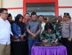 Akhir Masa Jabatan, Bupati Pulpis Resmikan Kantor Camat Pandih Batu