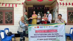 Cegah Stunting, Ibu Hamil Tanah Siang Selatan Dapat Susu dan Vitamin