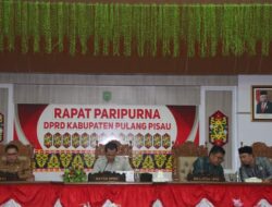 DPRD Pulang Pisau Gelar Paripurna Penyampaian Hasil Reses