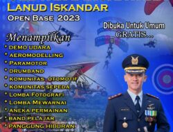Lanud Iskandar Gelar Gebyar Dirgantara Open Base 2023 