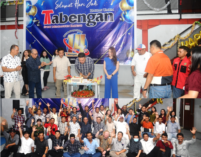 HUT KE-14 TABENGAN-Kerja Keras, Semangat dan Tim Solid Kunci Besarnya Tabengan