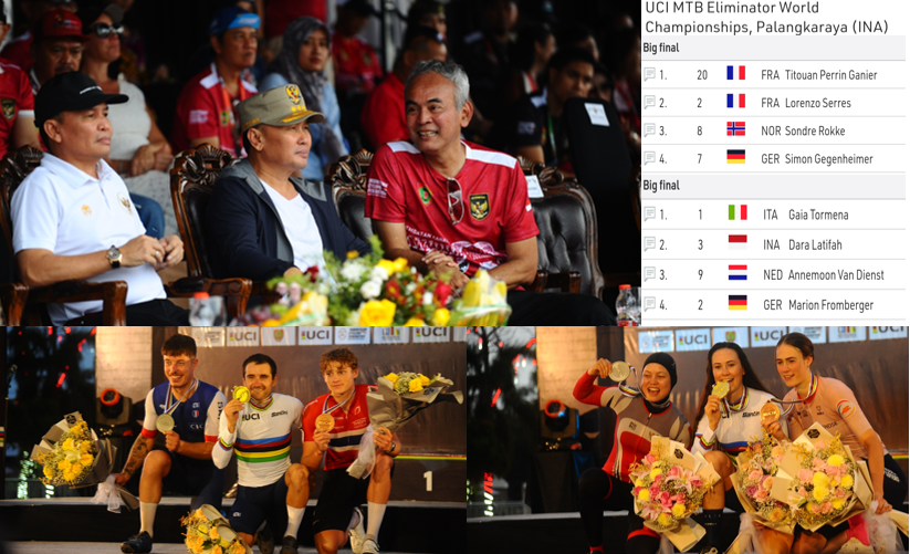 Rider Perancis dan Italia Juara Dunia