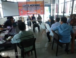 Bawaslu Pulpis Gelar Coffe Morning Bersama Awak Media Pulpis