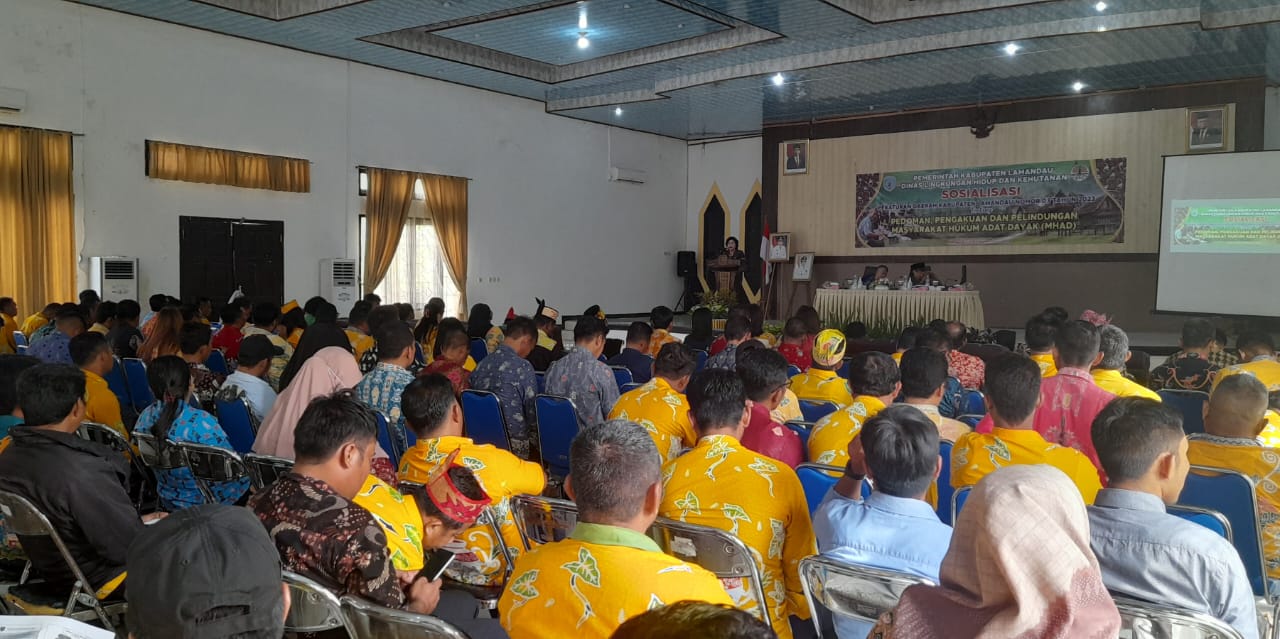 Perda Pedoman Pengakuan dan Perlindungan Masyarakat Hukum Adat Disosialisasikan