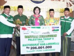 Pj Bupati Apresiasi Giat Penggalangan Dana LazisNU untuk Palestina 