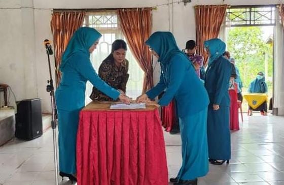 Dua Orang Ketua TP-PKK Kecamatan Resmi Dilantik 