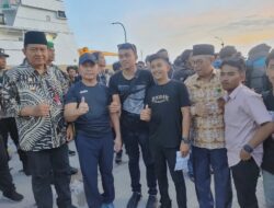 Pj Bupati Kobar dan Forkopimda Sambut 1.200 Rombongan HMI di Pelabuhan Kumai 