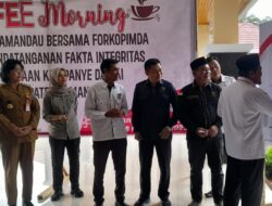 Pemkab Lamandau dan Pimpinan Parpol Tanda Tangani Komitmen Kampanye Damai