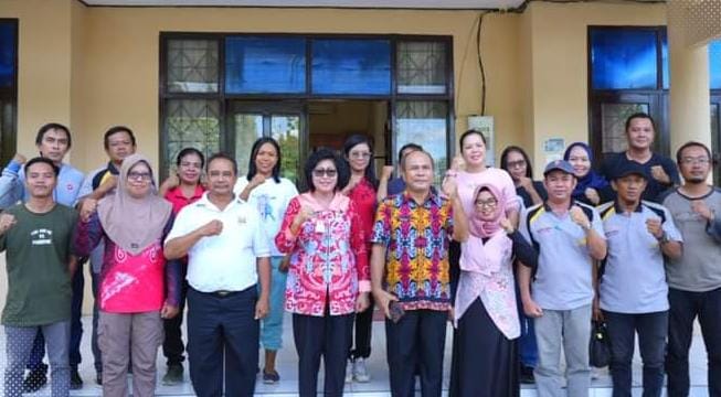 Pj Bupati Lilis Suriani Kunjungi Sejumlah Perkantoran