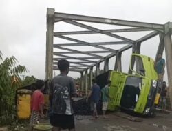 Jembatan Ripi Rusak, Jalan Kurun-Palangka Terganggu Jembatan Ripi Rusak, Jalan Kurun-Palangka Terganggu