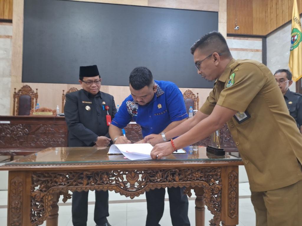 Perda Penambahan Modal Daerah ke PT BPK Disahkan