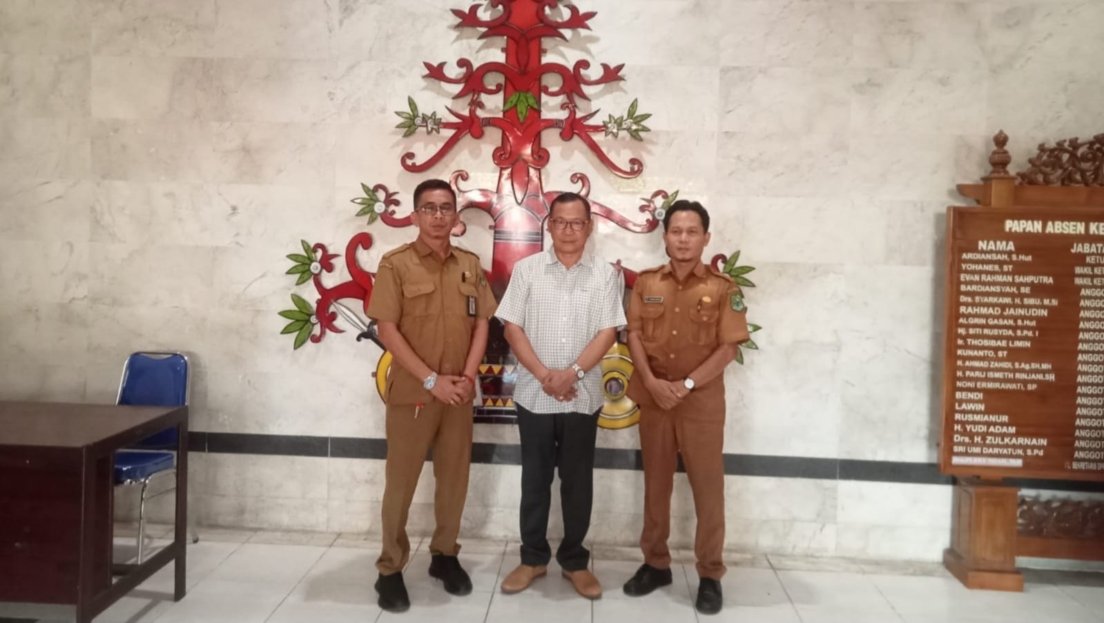 Setwan Kapuas Terima Kunjungan DPRD Tabalong