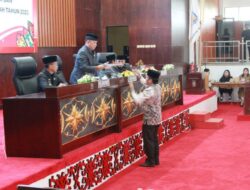 Dewan Serahkan 2 Ranperda Inisiatif Tahun 2023