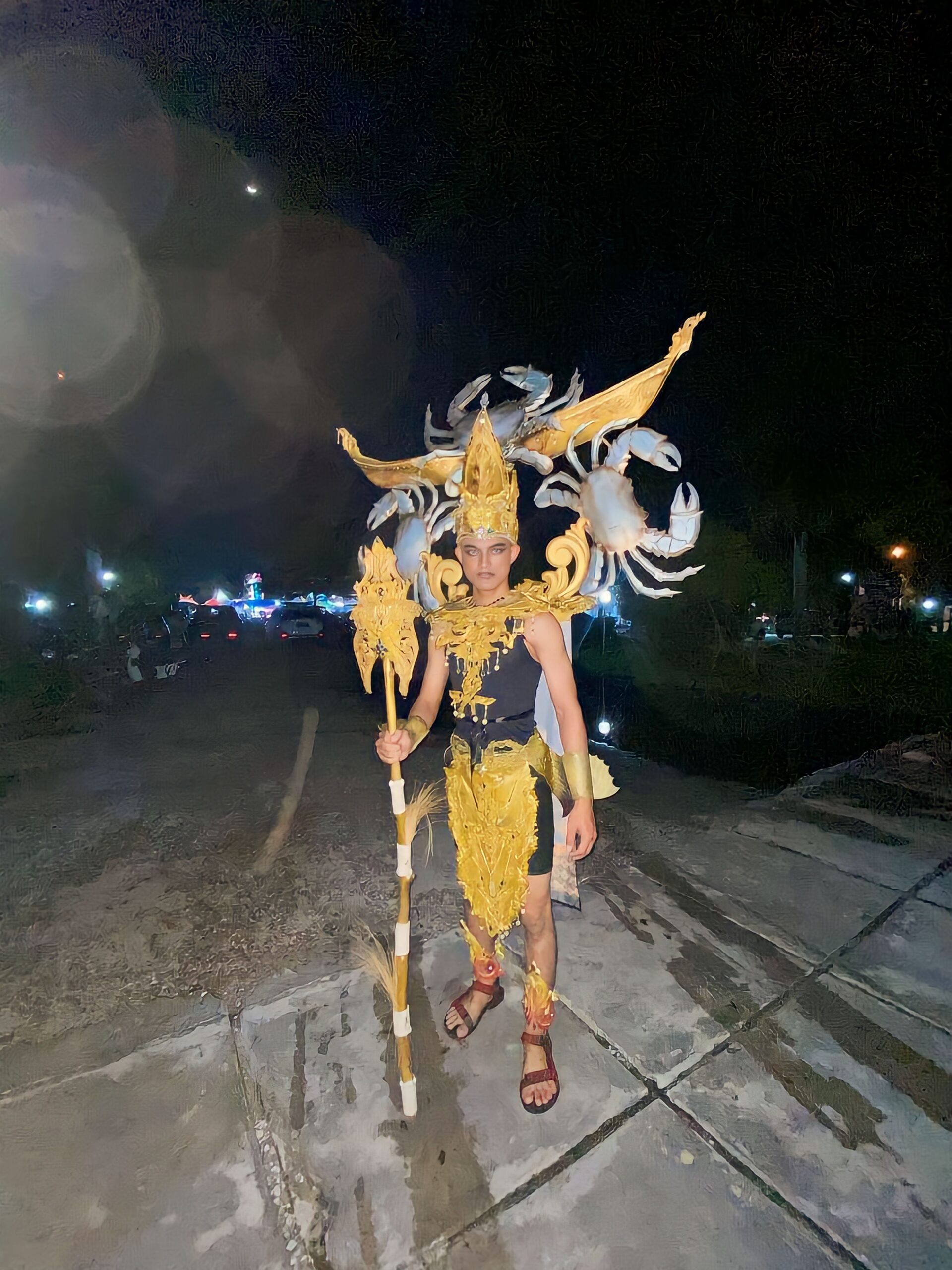Busana Kepiting Meriahkan Central Borneo Festival