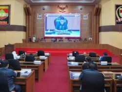 DPRD Gelar Paripurna LKPj 2022 Bupati Mura