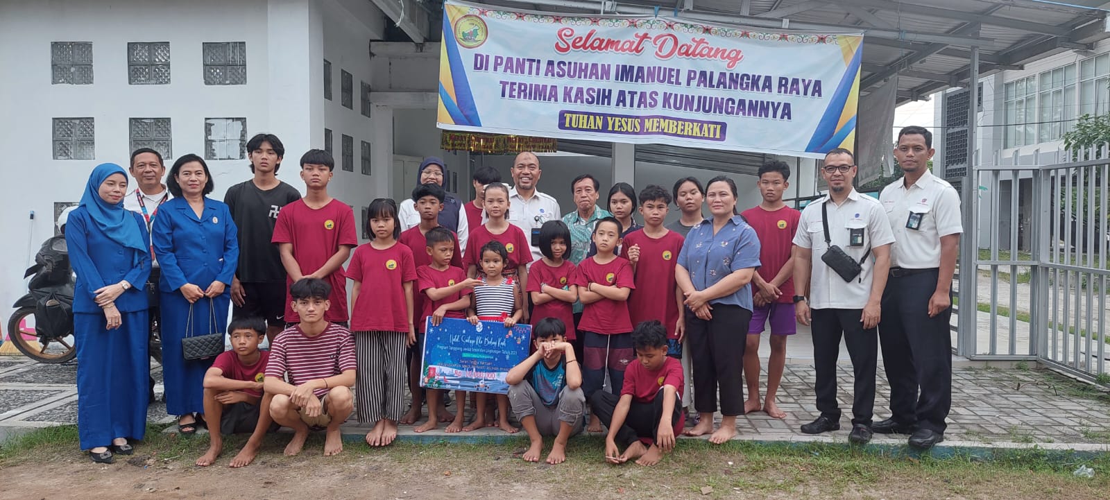 GSJA Pancaran Kasih Terima Bantuan dari AirNav Indonesia GSJA Pancaran Kasih Terima Bantuan dari AirNav Indonesia