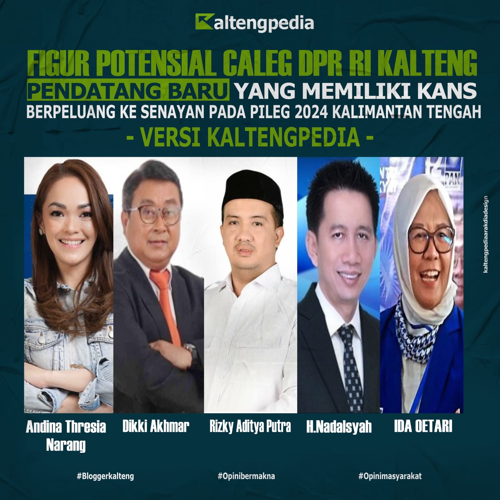 5 Caleg Pendatang Baru Diprediksi Lolos ke Senayan