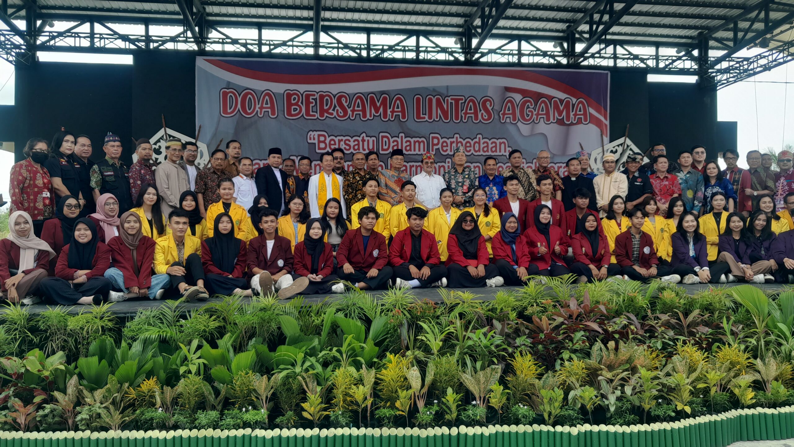 DOA BERSAMA LINTAS AGAMA-Bersatu dalam Perbedaan, Bersama Bangun Kesejahteraan