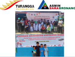 PT Asmin Bara Bronang Gelar Sunatan Massal Gratis  