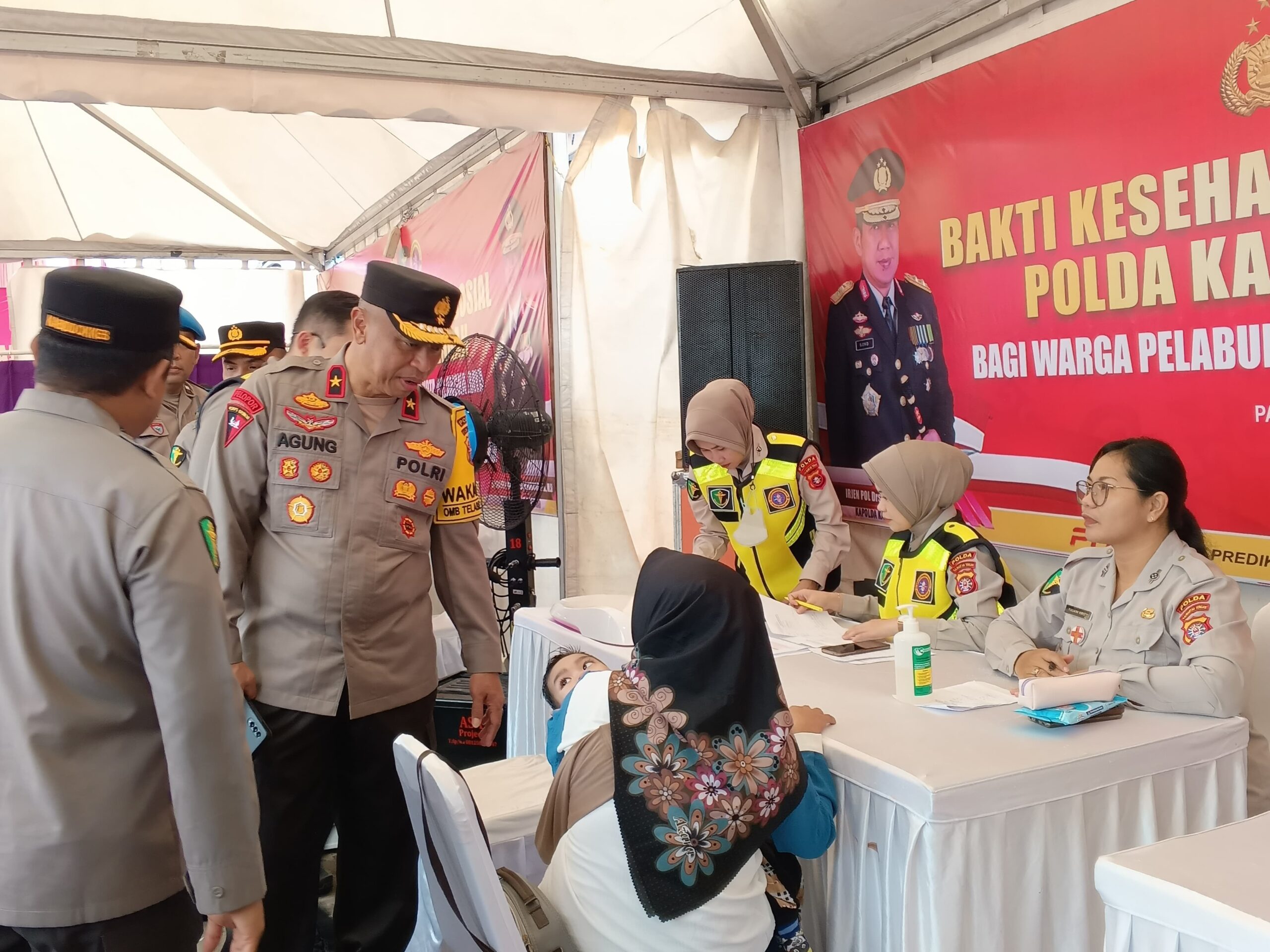 Polda Kalteng Gelar Baksos di Pelabuhan Rambang