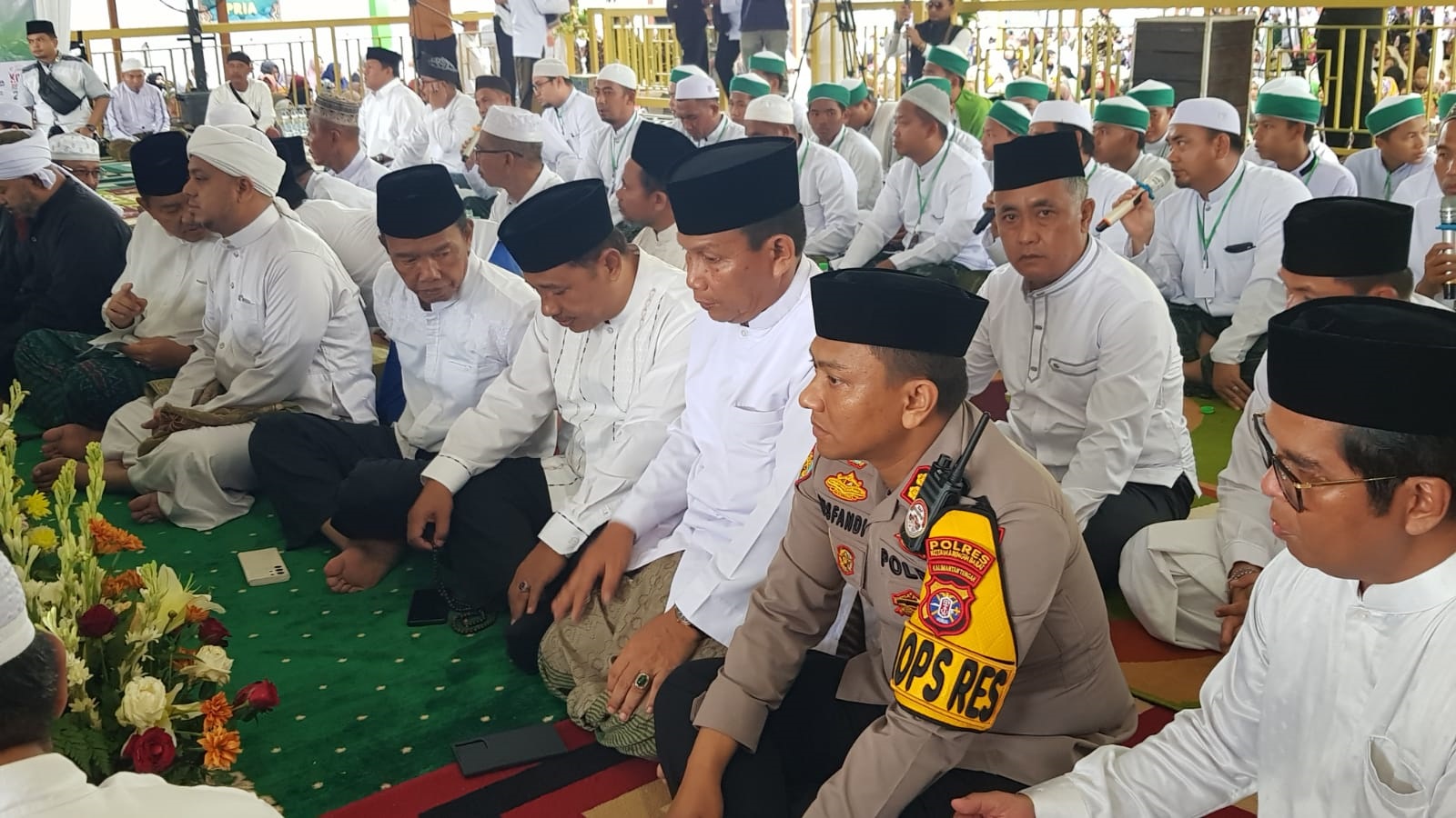 Kapolres Kobar Hadiri Haul Kyai Gede Ke-16