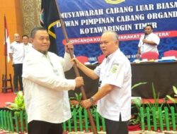 Budi Hariono Terpilih Jadi Ketua Organda Kotim 
