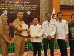 Dispora dan KPU Kotim Laksanakan MoU Pinjam Pakai Indoor Futsal