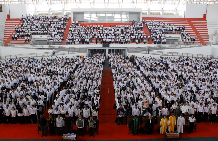 Rekor MURI Pelantikan Serentak KPPS Terbanyak