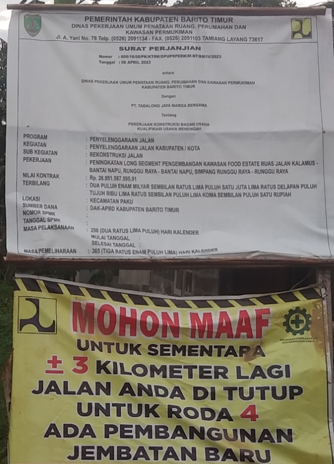 Proyek Tak Selesai, PT TJM Di-Blacklist