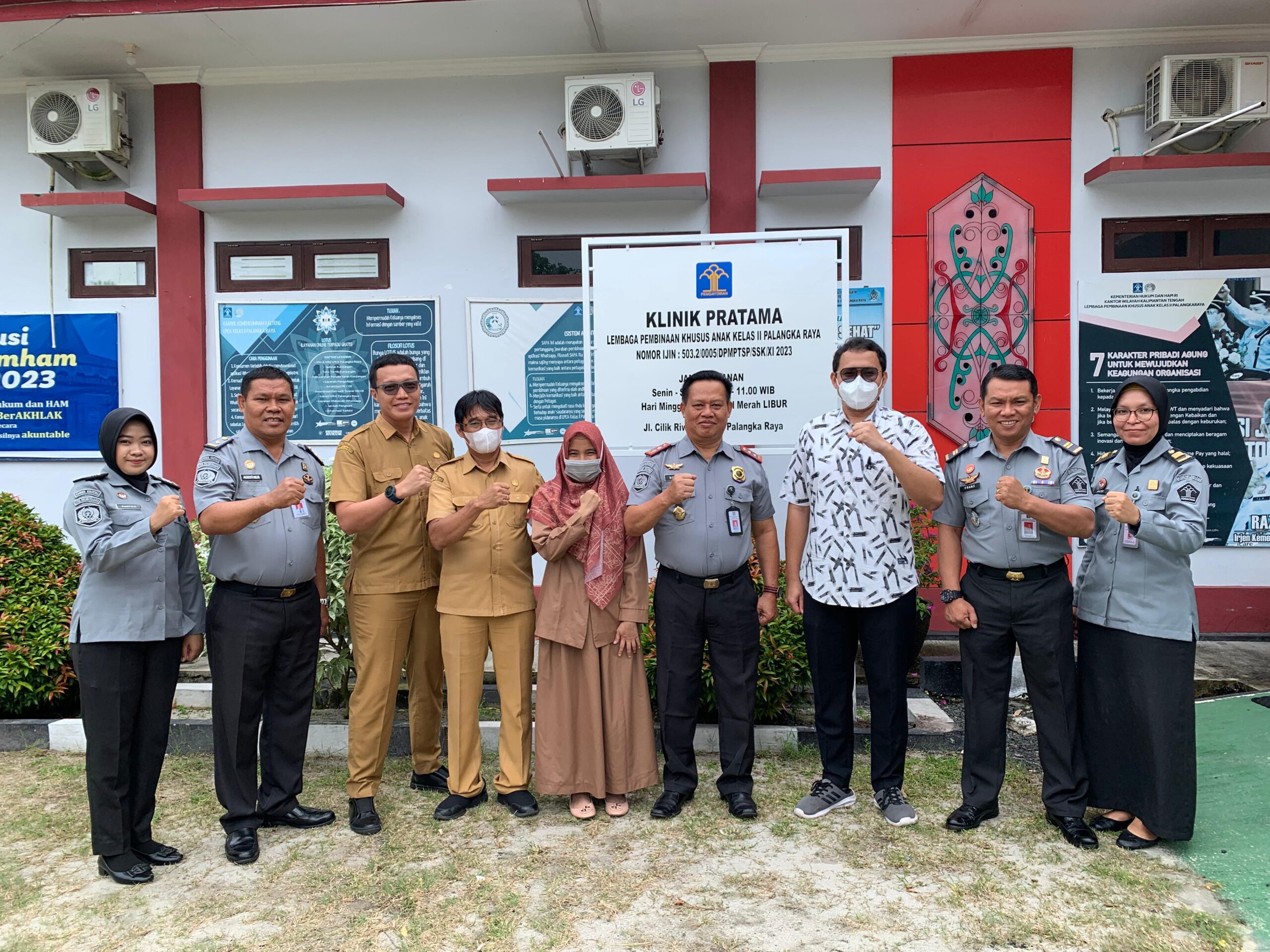 Dinkes Palangka Raya Verifikasi Klinik Pratama LPKA