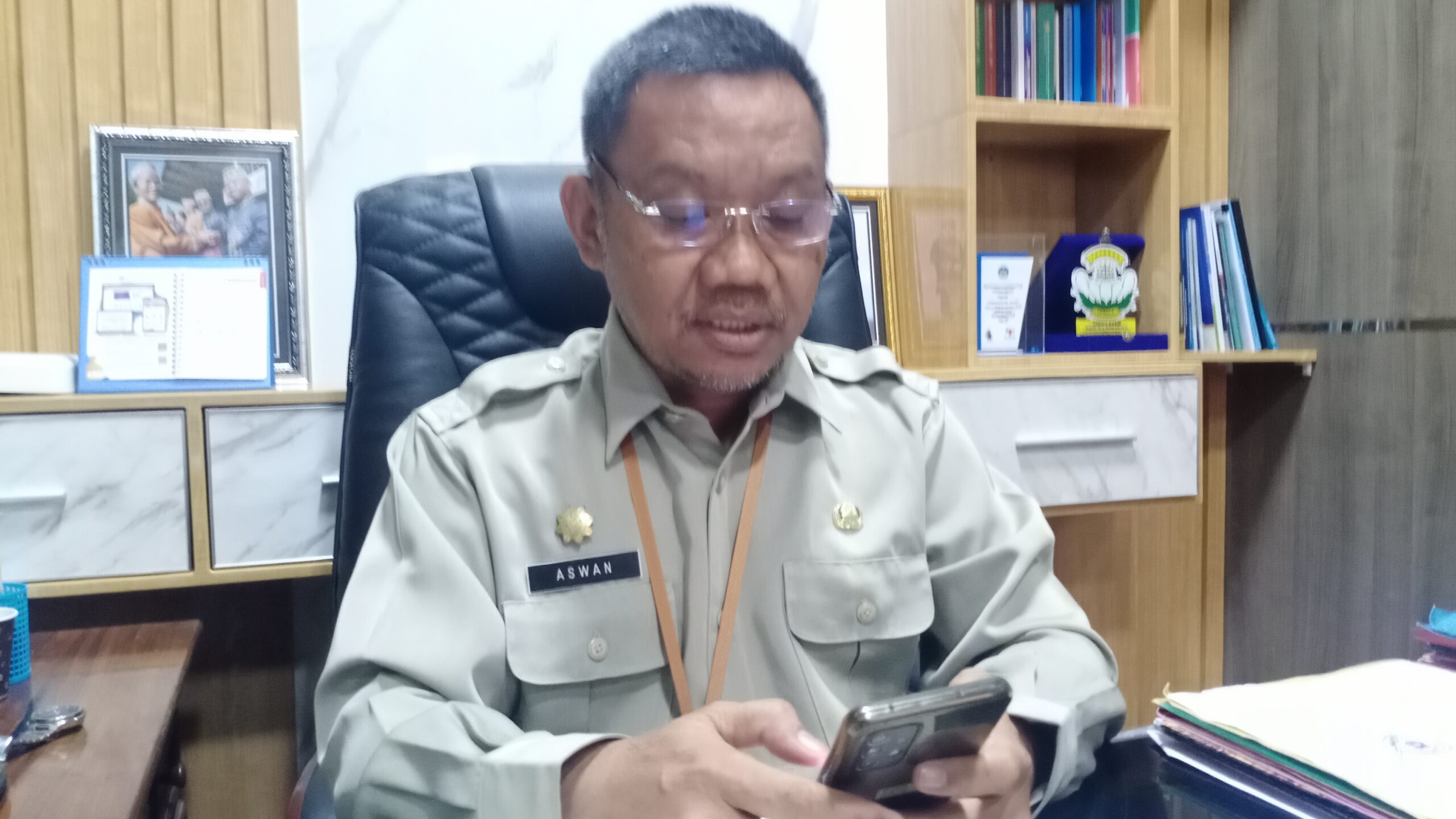 Kasek SDN Bulau Ngandung Kapuas Diduga Jarang Masuk