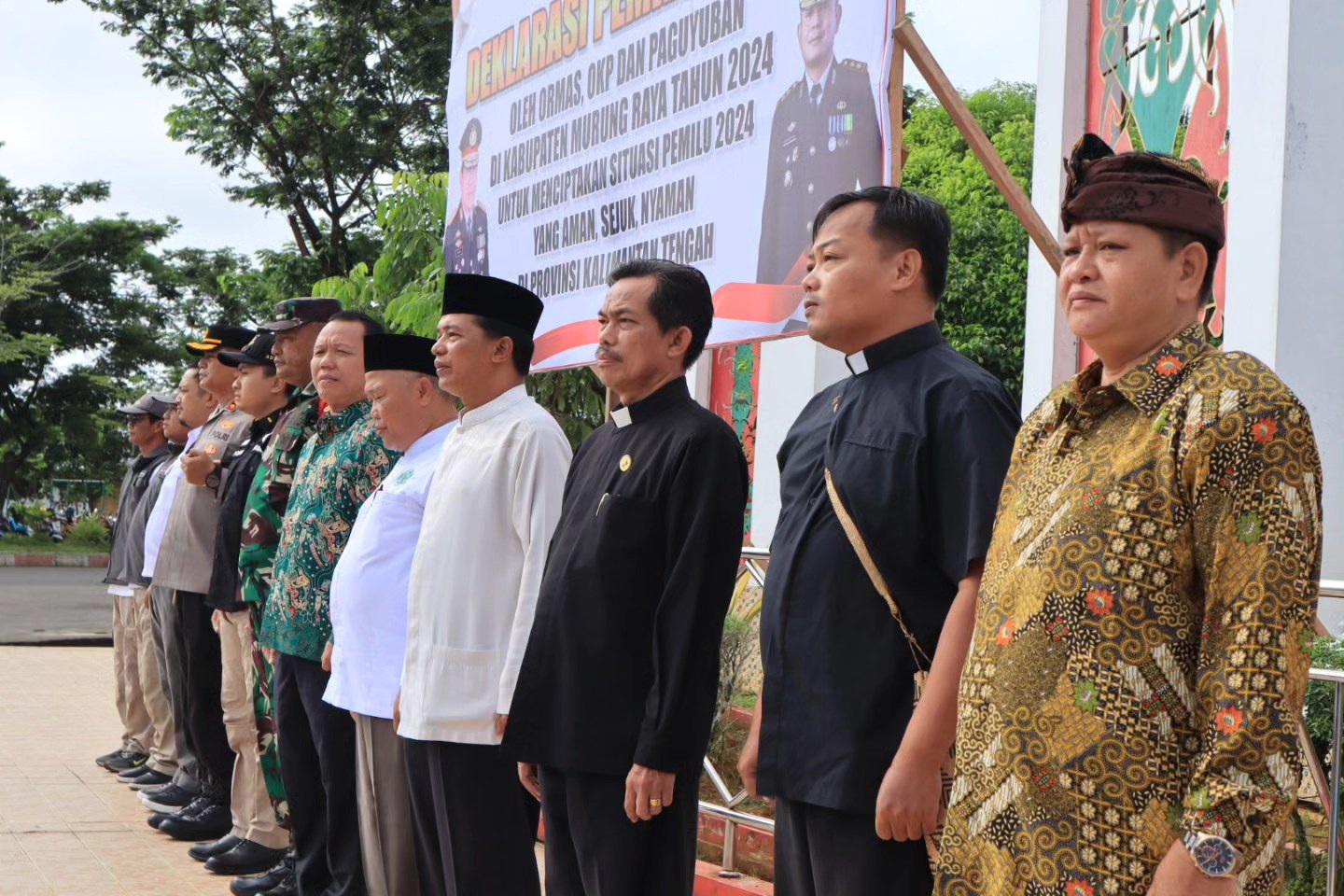 Forkopimda Mura Berkomitmen Jaga Kondusivitas Pemilu Damai