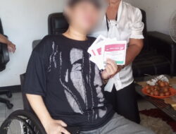 Penyandang Disabilitas Terima Kasih Difasilitasi Nyoblos