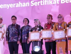 Pj Bupati Pulpis Terima Sertifikat Bebas Frambusia dari Kemenkes RI