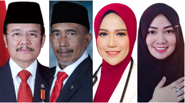 Teras Narang, Habib Said, dr Erni dan Bidan Sean DPD RI Kalteng