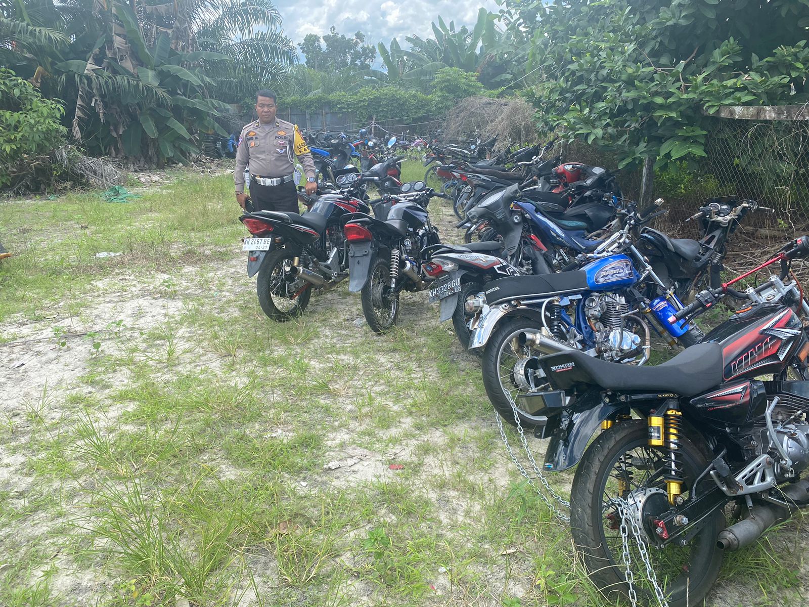 88 Kendaraan Balap Liar Ditahan hingga Usai Lebaran