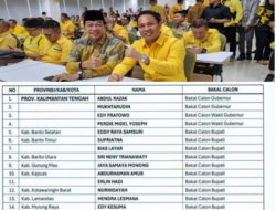 Ini Bacawagub dan Wagub Kalteng, Perdie ke Golkar?