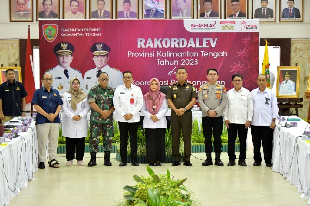RAKORDALEV 2023 DAN RAKORPEM 2024-Satukan Persepsi untuk Pembangunan Kalteng Makin BERKAH