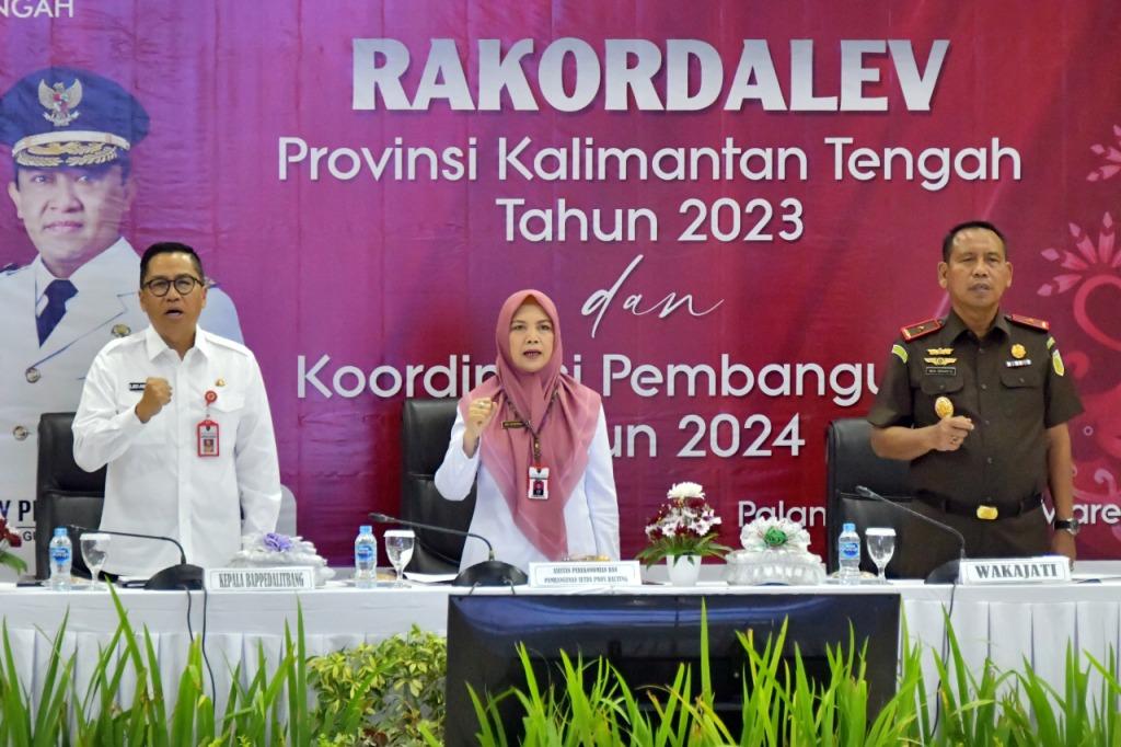 RAKORDALEV 2023 DAN RAKORPEM 2024-Satukan Persepsi untuk Pembangunan Kalteng Makin BERKAH
