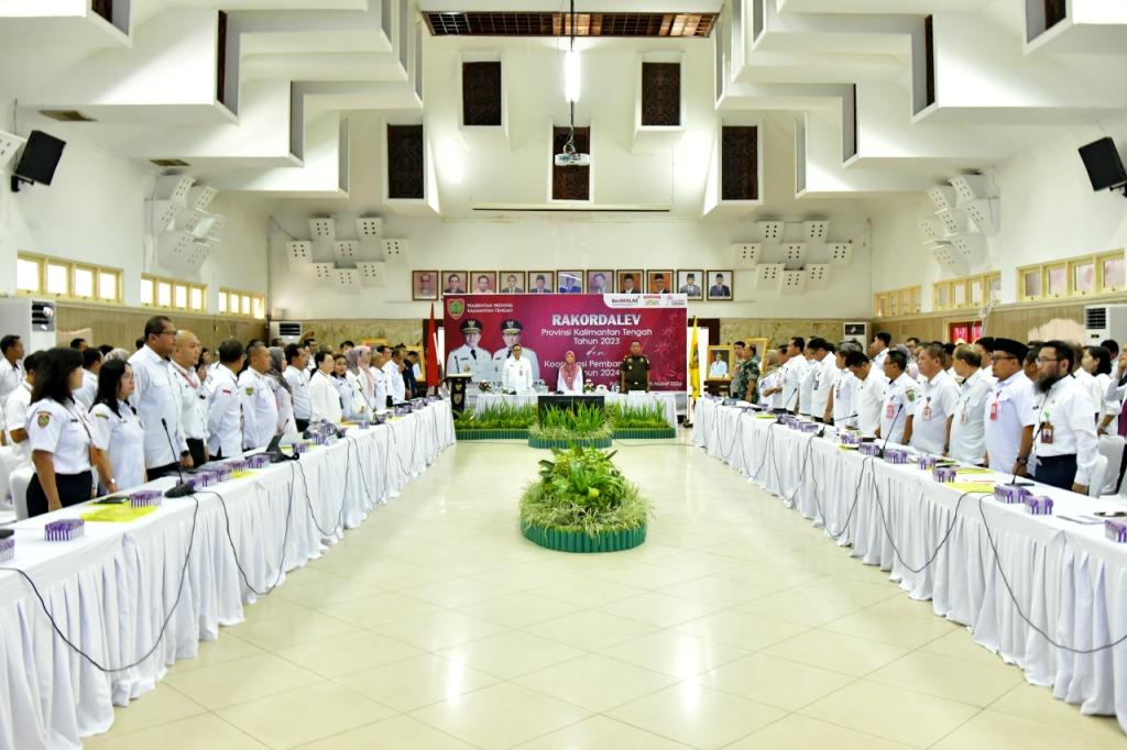 RAKORDALEV 2023 DAN RAKORPEM 2024-Satukan Persepsi untuk Pembangunan Kalteng Makin BERKAH