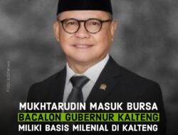 Mukhtarudin Masuk Bursa Bacalon Gubernur Kalteng Mukhtarudin Masuk Bursa Bacalon Gubernur Kalteng