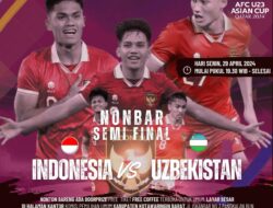KPU Kobar, Gelar Nobar Babak Semi Final Piala Asia KPU Kobar, Gelar Nobar Babak Semi Final Piala Asia