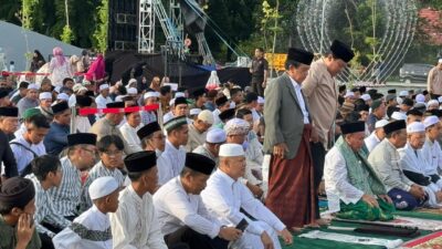 Pemprov Kalteng Gelar Salat Id di Bundaran Besar