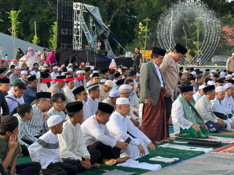 Pemprov Kalteng Gelar Salat Id di Bundaran Besar