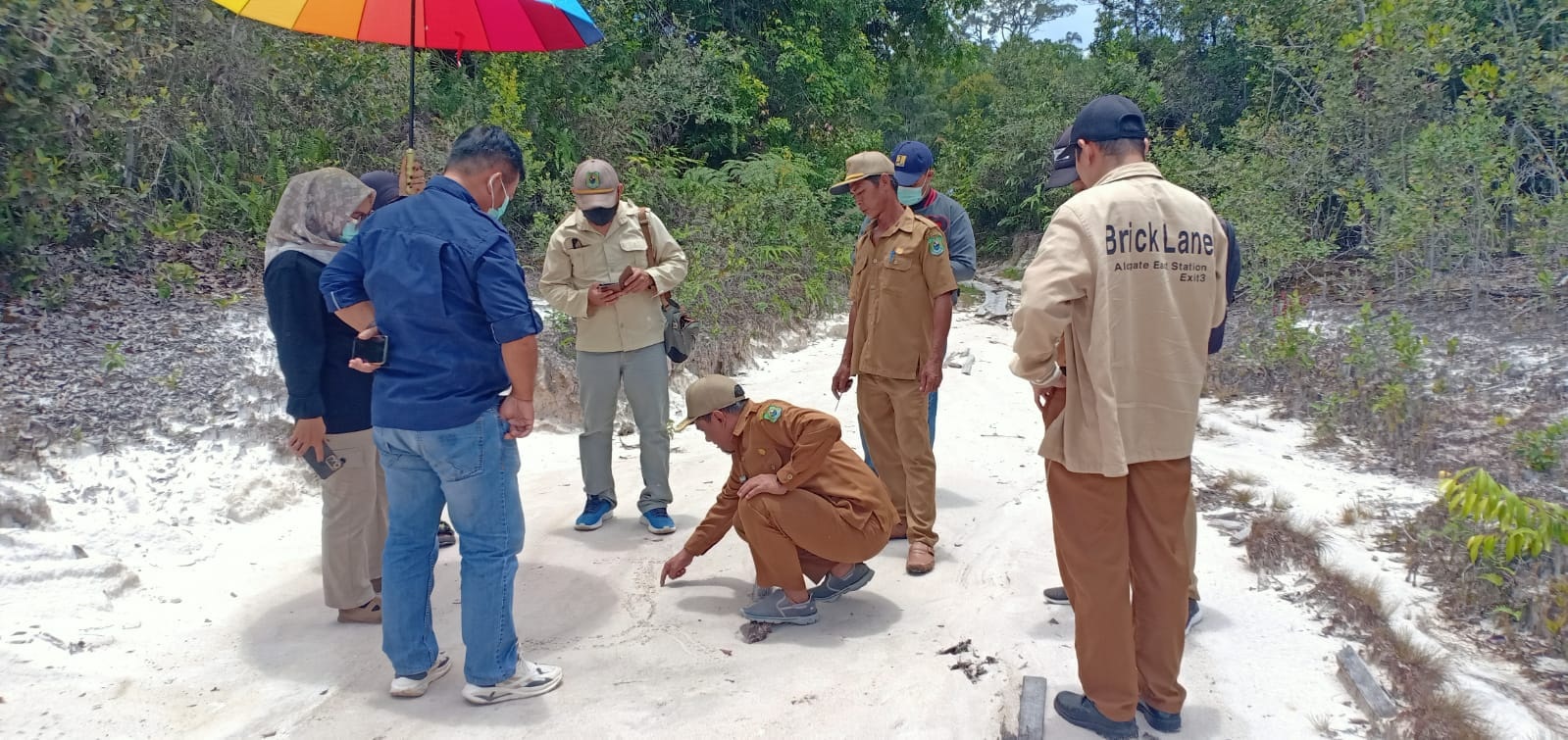 Dinas PUPRPKP Survei Lokasi Relokasi Rumah Rawan Banjir