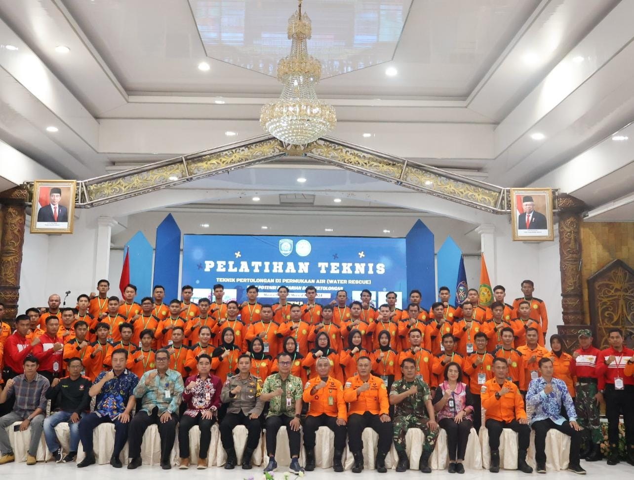 Basarnas Gelar Pelatihan Teknis Water Rescue