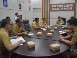 Sekda Rapat Penentuan Lokasi Pembangunan MPP